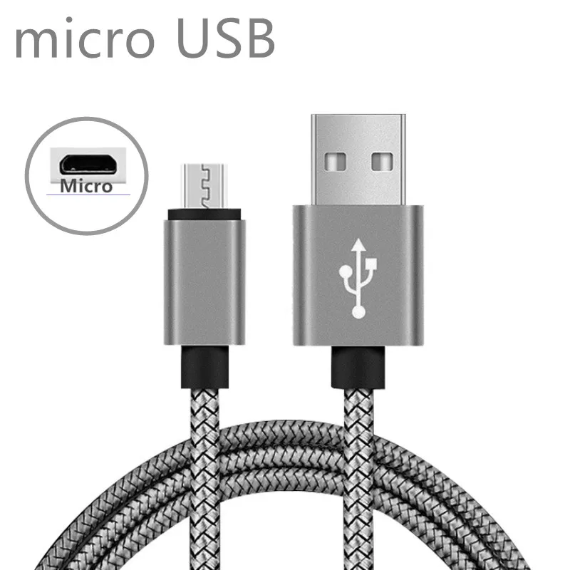 

Micro USB Cable 2A Nylon Fast Charging USB Data Cable for Samsung Xiaomi redmi LG Tablet Android Mobile Phone USB Charging Cord