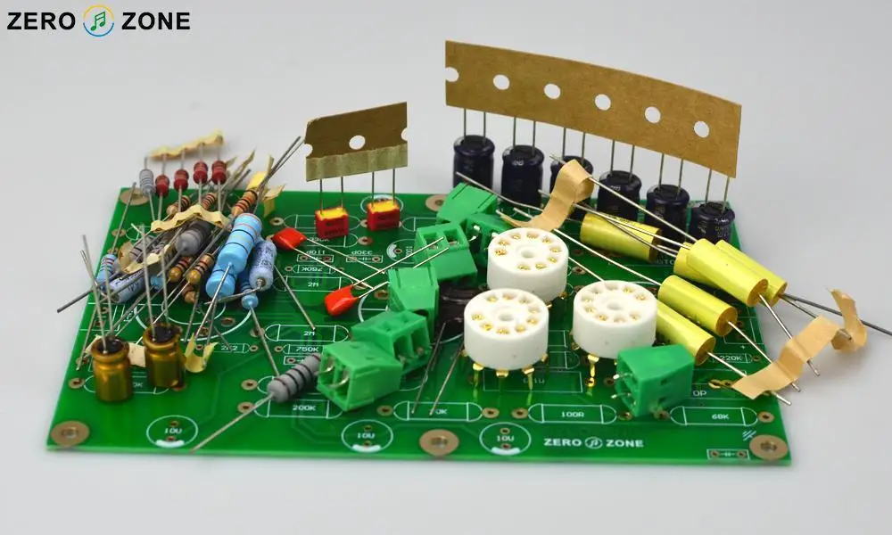DIY E834 RIAA мм трубчатый комплект усилителя для фонографа на основе цепи EAR834 (без