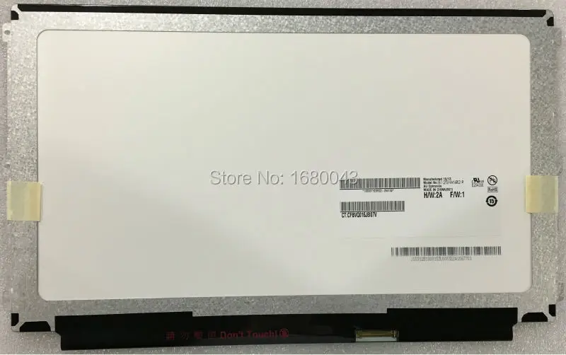 B125HAN02.0 fit LP125WF2 SPB4 LP125WF2 SPB3 LTN125HL02 301 12.5inch IPS ...