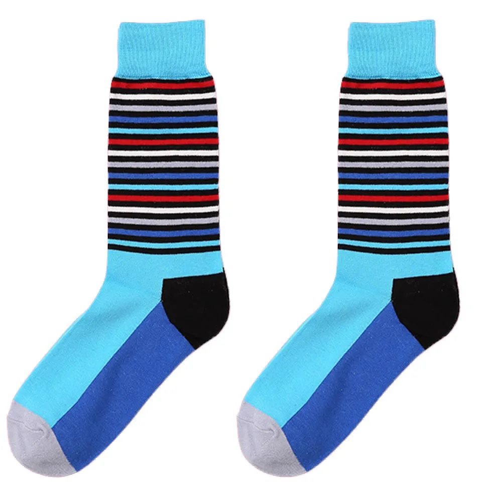 Jaycosin носки унисекс полосатые носки женские хлопковые разноцветные спортивные носки забавные носки для мужчин Calcetines Hombre