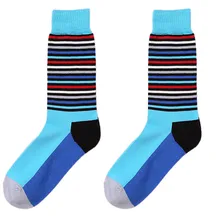 Jaycosin носки унисекс полосатые носки женские хлопковые разноцветные спортивные носки забавные носки для мужчин Calcetines Hombre