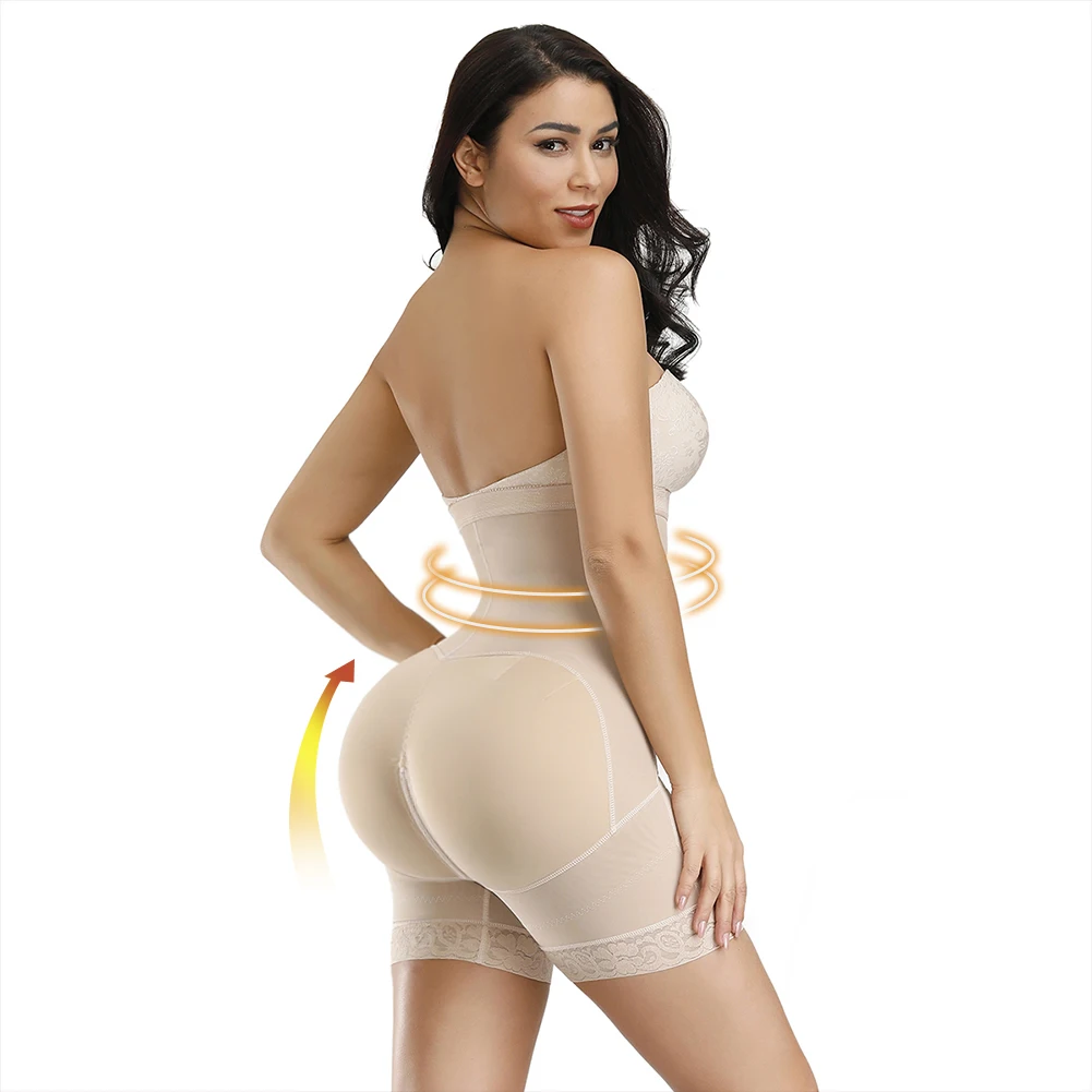 HEXIN Women Slimming Body Shaper Seamless Butt Lifter Bodysuits Push Up Shapewear Underwear Corset Fajas Colombianas Waist Train target shapewear