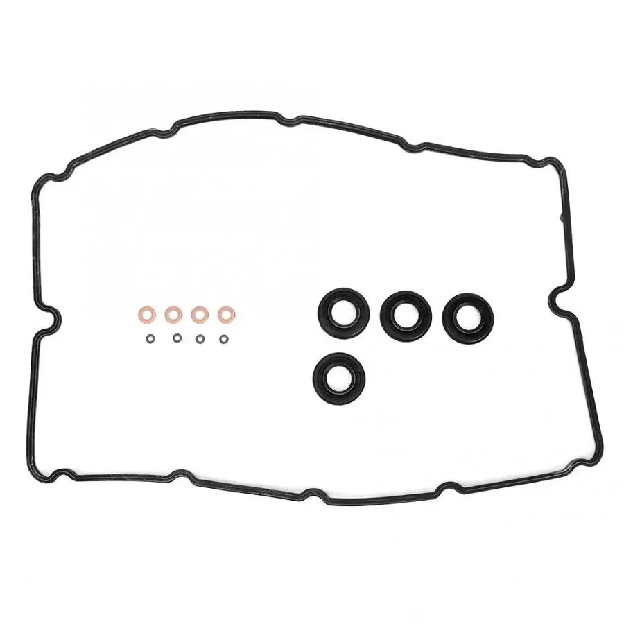 Rubber Fuel Injector Seal Ring Copper Washer Gasket Set for FORD TRANSIT MK7 2.2 FWD 2006-2014 car accessories | Автомобили и
