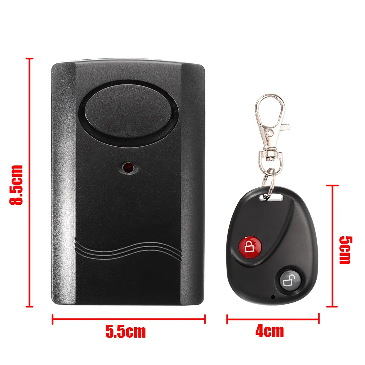 120dB 9V Motorcycle Wireless Remote Motorbike Moto Scooter Anti-theft Security Alarm Car Door Window Accessories
