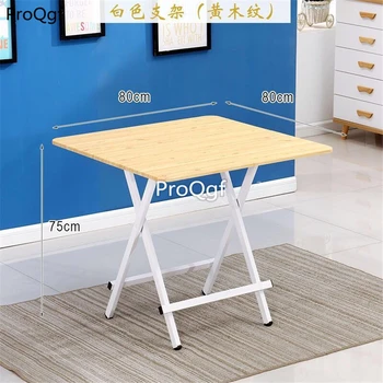 

Ngryise 1Pcs A Set 80*80*75cm home convenient table