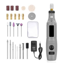 3 engrenagem ajustável mini caneta de gravura elétrica pequena máquina de moagem de corte de corte de perfuração polisher eua plug ue