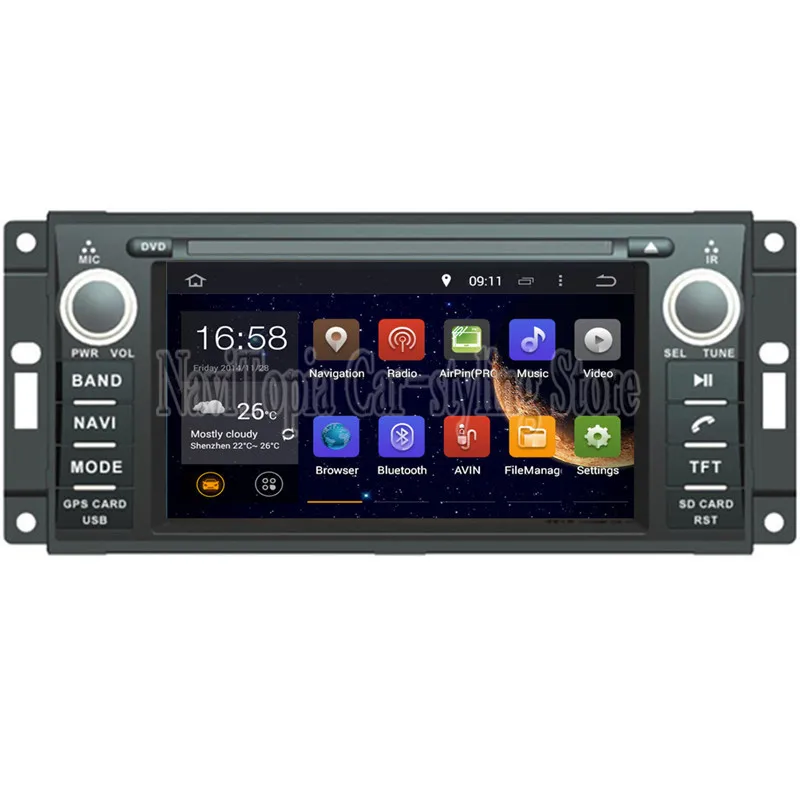 Discount Octa Core 4G RAM 64G ROM Android 9.0 Car DVD Multimedia Player Auto GPS Navigation for JEEP COMMANDER/ for WRANGLER 0 Discount Octa Core 4G RAM 64G ROM Android 9.0 Car DVD Multimedia Player Auto GPS Navigation for JEEP COMMANDER/ for WRANGLER 0