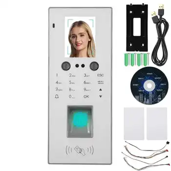 

2.8in Color Screen Face&Fingerprint&Password&Card TCP/IP Attendance Access Control White