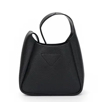 

The first layer of cowhide basket bag 2020 new one-shoulder large-capacity hand-carrying armpit bag bucket tote bag women