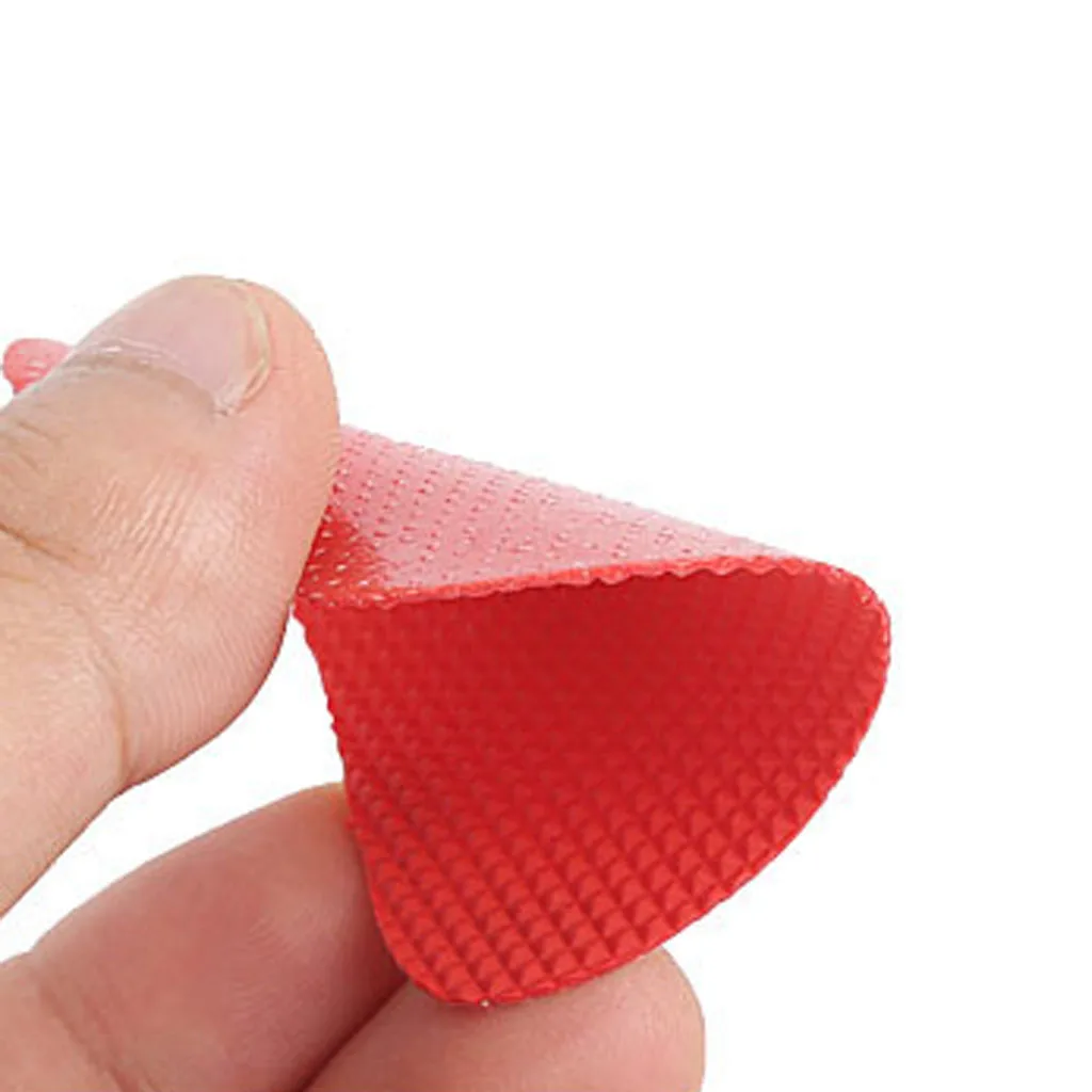 6 Pairs Womens Self-Adhesive Anti-Slip Red Heart Shoe Sole Protectors Skid Proof Grip Pads Patches