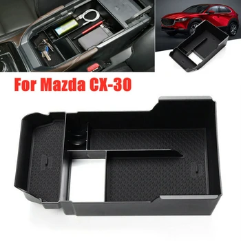 

New Arrival High Quality Car Armrest Storage Box Fit For Mazda CX-30 2019 2020 Central Control Tidying