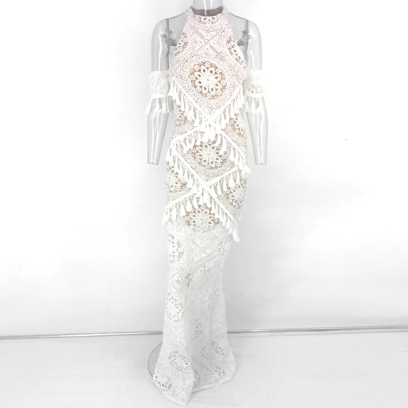 Flash Deals l1k0i Slaygirl Tassel Bodycon Sexy Long Dress Women Off Shoulder Party Maxi Dress Fashion White Lace Clubwear Dress Female Vestidos Flash Deals l1k0i Slaygirl Tassel Bodycon Sexy Long Dress Women Off Shoulder Party Maxi Dress Fashion White Lace Clubwear Dress Female Vestidos