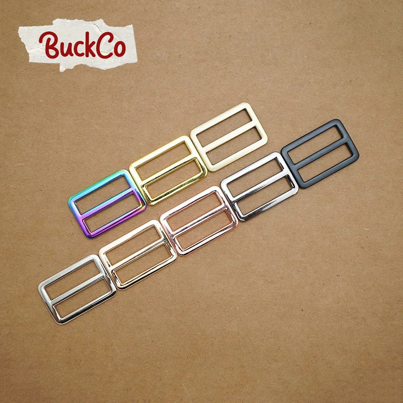 

10pcs/lot 30mm adjustable buckle for DIY bag belt dog cat collar high quality plated metal buckle sewing accessory 8 colours