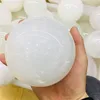 4-10cm Natural white selenite opal polished crystal spherical stone gemstone healing original gypsum stone massager ► Photo 2/6