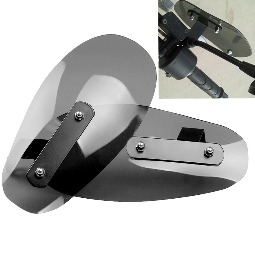 Windscreen Motorcycle Windshield Extension hand guard Protector for 650 Bmw K1300R Hyosung Gt650R Yamaha Xjr Keeway Zr7 |