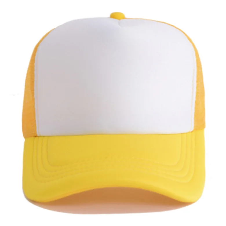 Summer kids mesh trucker hat with logo New children boy girl baby custom baseball cap Breathable Leisure sun hats 5