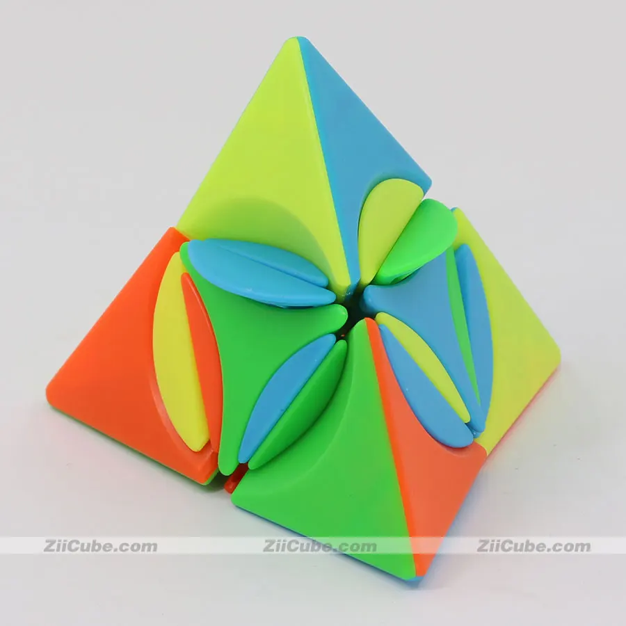 Магический куб-головоломка fs limCube 2x2x2 круглая Пирамида плюс Пирамида 4 боковых пространства кубик обучающий креативный Твист игрушки мудрости