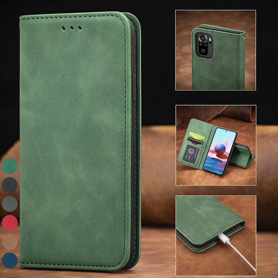 

Retro Skin Feel To Suck Wallet Case For Xiaomi Redmi Note 10/10S/10 Pro Max/9/9S/9 Pro/8T/8 Pro/7 K40 Pro 9 9A 9C 9T 8 8A 7A 7