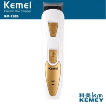 Kemei электрический триммер для волос KM1305 Беспроводная электрическая машинка для стрижки волос Резак для волос триммер для бороды резак из нержавеющей стали перезаряжаемый