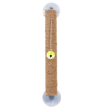 

Cat Sucker Scratch Board Toy Sisal Hemp Cat Scratching Post Pad for Cats Protecting Furniture Grind Claw Cat Scratcher Toy Wall-