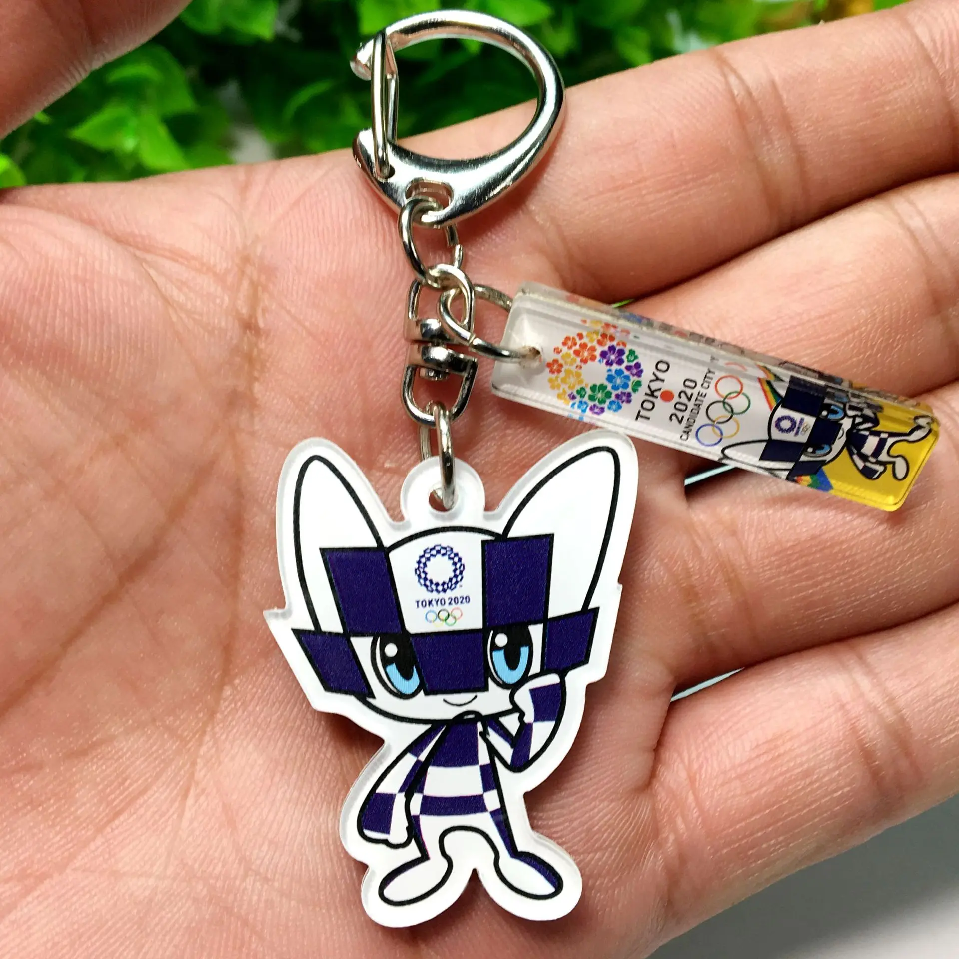 Red Someity Details about   Anime Keychain 2020 Japan Tokyo Olympics Souvenir Blue Miraitowa 