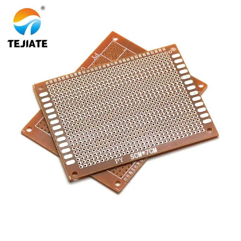 10Pcs-high-quatity-new-Prototype-Paper-Copper-PCB-Universal-Experiment-Matrix-Circuit-Board-5x7cm
