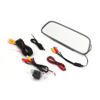 

Car Parking System Rear View Camera + 5 inch Car Rear View Mirror Monitor For VW Golf MK4 MK5 Mk6 Golf 5 Golf 4 Golf 6