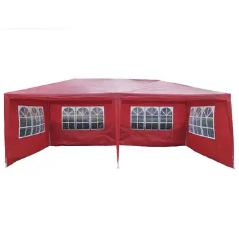 

3 x 6m 120g Waterproof Outdoor PE Garden Gazebo Marquee Canopy Party Tent