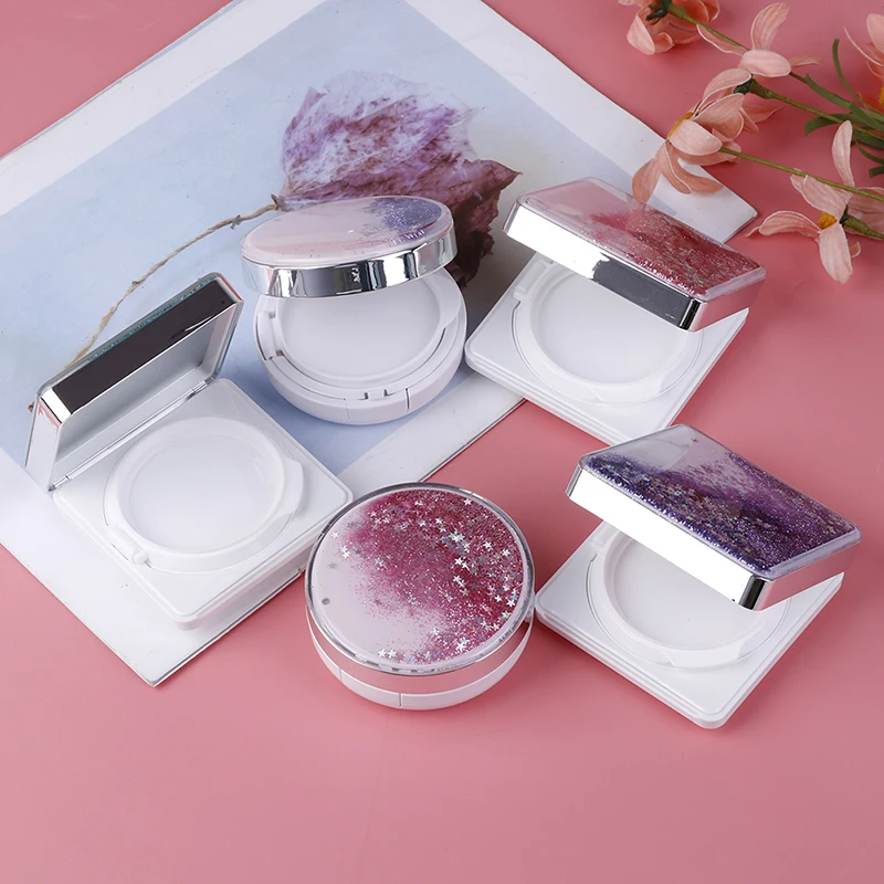 1 шт. DIY пустой контейнер для крема BB Beauty Make Up Case воздушная подушка Puff Box Жидкая