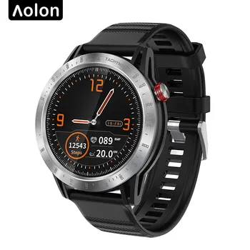 

Aolon 2019 New CROSS 45 days Long Standby Round Screen Full Touch IP68 Waterproof Smart Watch