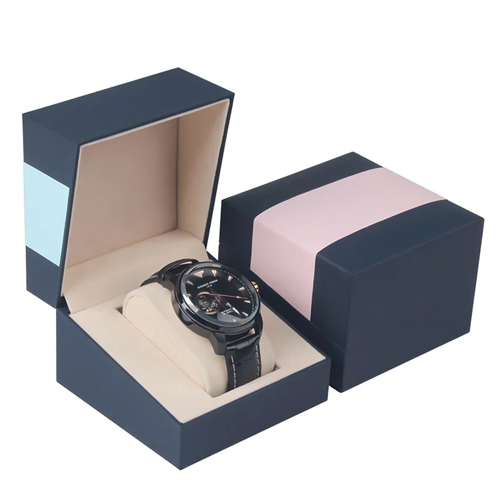 Держатель для дисплея, органайзер для ювелирных изделий, домашний стол с крышкой, один слот, коробка для часов, полностью защитное украшение, Подарочный чехол для хранения, квадратный