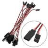 10pcs/lot 100mm/150mm/200mm/300mm/500mm/1000mm Servo Extension Lead Wire Cable For JR Futaba RC Servo Airplane Helicopter Car ► Photo 3/4