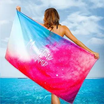 

Absorbent Microfiber Bath Towels Adult Quicky-dry Camping Large Swimming Shower Yoga Sport Towels 80x160 Printed Beach Towel