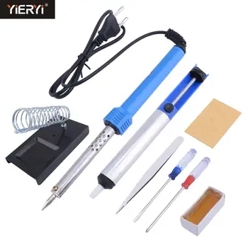 

Yieryi Soldering Iron Kit Adjustable Electronic iron Welding Solder Station Tool with Temperature Control Switch 110V220V20W/60W