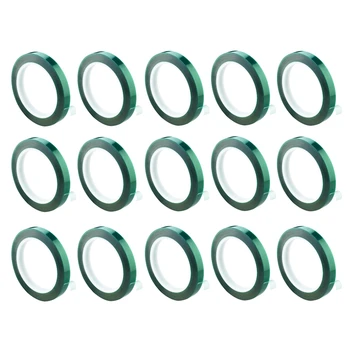 

3Roll Polyester High Temperature Masking Tape PET Tape with Silicone Adhesive for Painting Powder Coating Circuit Boards