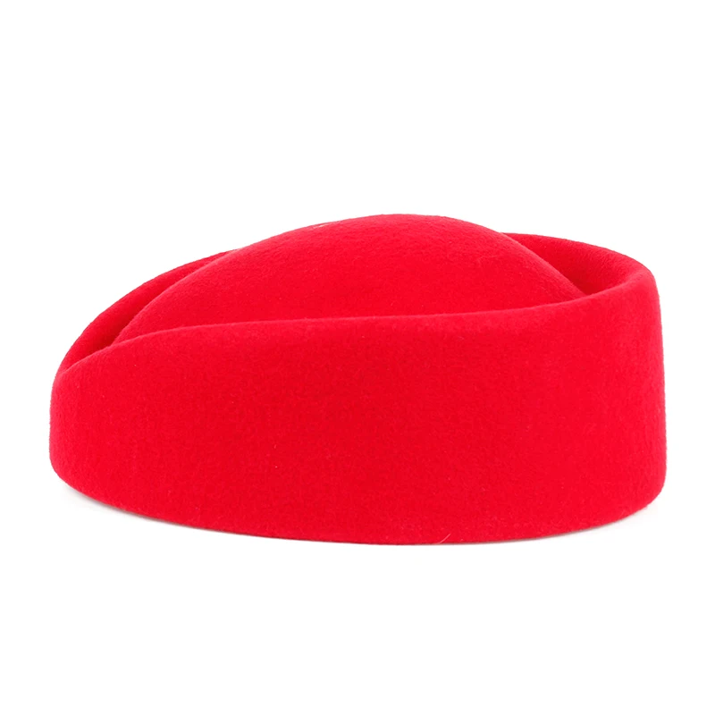 Однотонная красная роза летная шляпа спутника высокого качества шерсть женский берет шапки стиль Лидер продаж береты кепки s