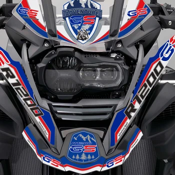 

Stickers Protector For BMW R1200GS Tank Pad Fender Windshield handguard R 1200 GS Adventure Aluminium Cases 2014 2015 2017 2018