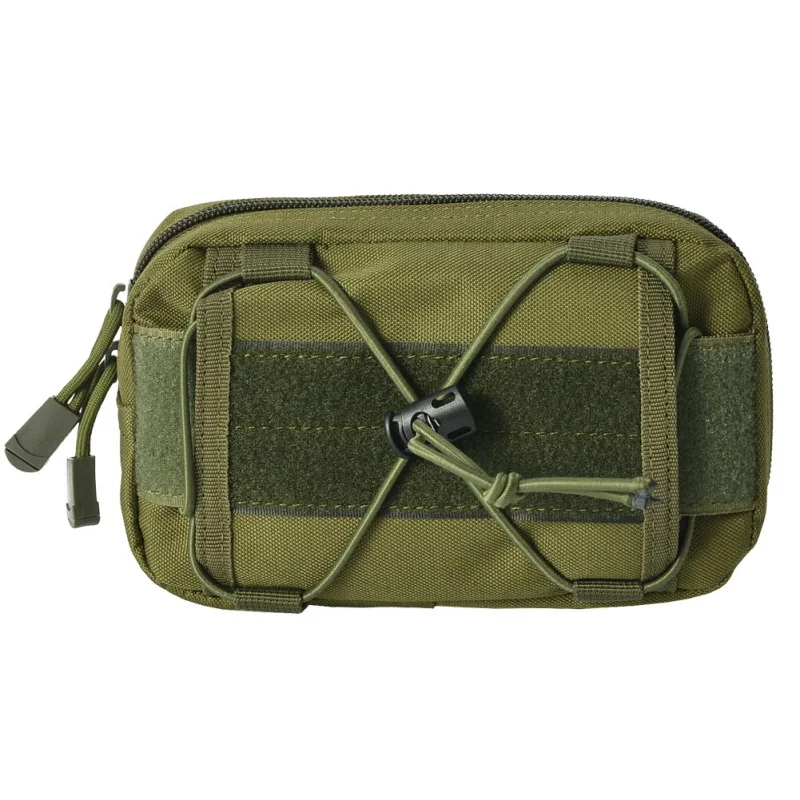 Hot Sell Molle Belt Tactical Cellphone Waist Bag Tools First Aid Pouch Black Extension Pocket Pouch