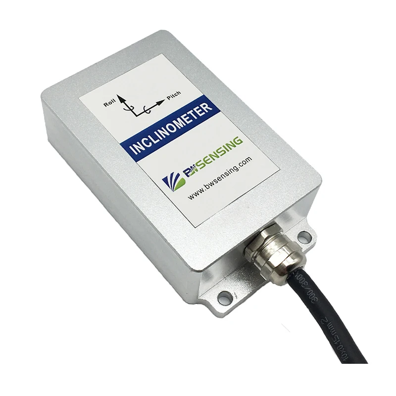 

BW-VG128 Double Tilt Angle Sensor Dual Axis Inclinometer Accuracy Dynamic 2 / Static 0.1 Resolution 0.01 4-20mA 0-20mA 0-24mA