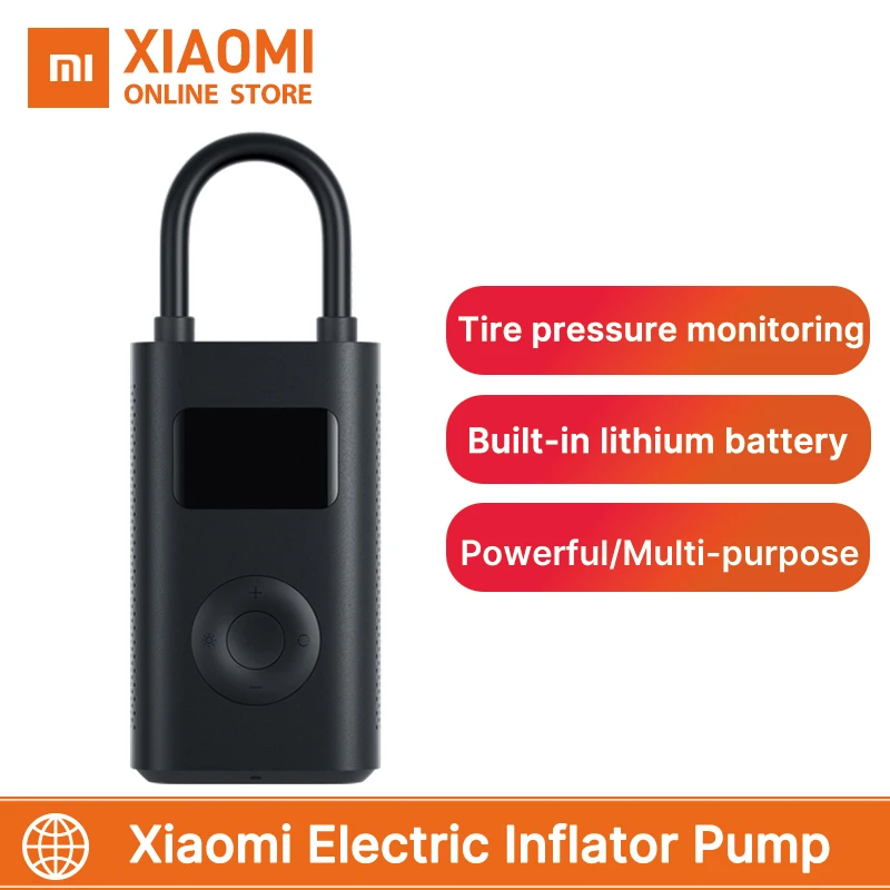 Оригинальный Xiaomi Mijia надувные шины давления цифровой монитор Электрический