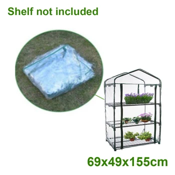 

Flower Planting Shed Plant Cover Anti-UV PVC Waterproof Protection Garden Decor Warm Portable Dustproof Greenhouse Transparent