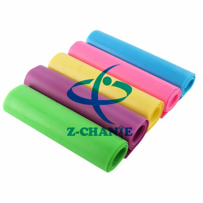 

Manufacturers Production Elasticity TPE Tension Band Multi-functional Fitness Resistance Dance Yoga Piece Belt Tension Band Resi