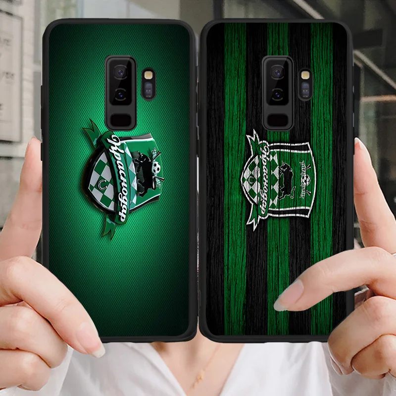 Чехол для телефона Suleymanov Samsung Galaxy S10 S8 S9 Edge DIY черный мягкий TPU Krasnodar FC A9 C10 C9 J7 Max Note9 S6