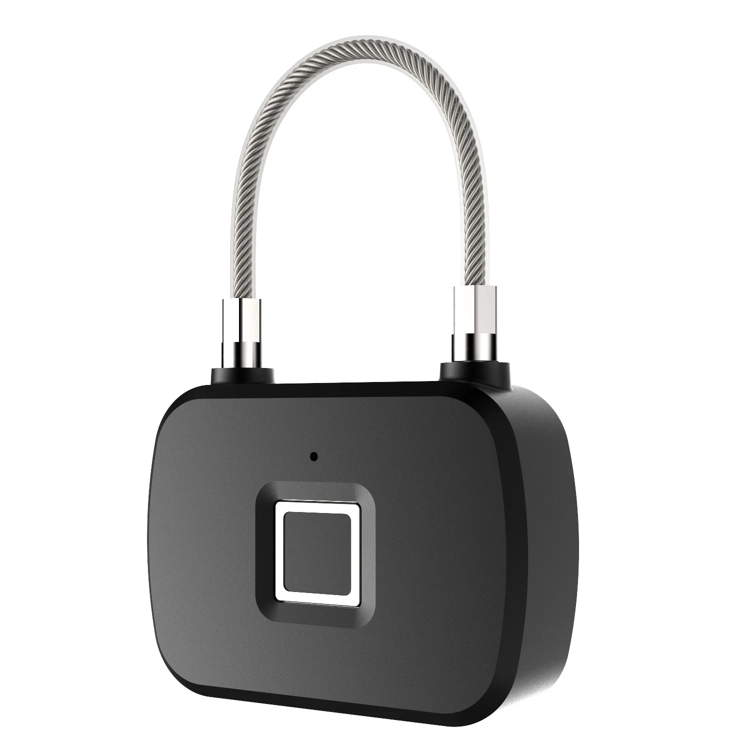 

Hot Sales-Fingerprint Lock Smart Lock Fingerprint Small Padlock Outdoor Luggage Lock Gym Padlock Fingerprint Padlock