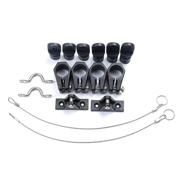 

1 Set Universal Nylon Marine Boat Canopy Cover Top Deck Hinge Jaw Slide Eye End Fitting Hardware DIY Tool