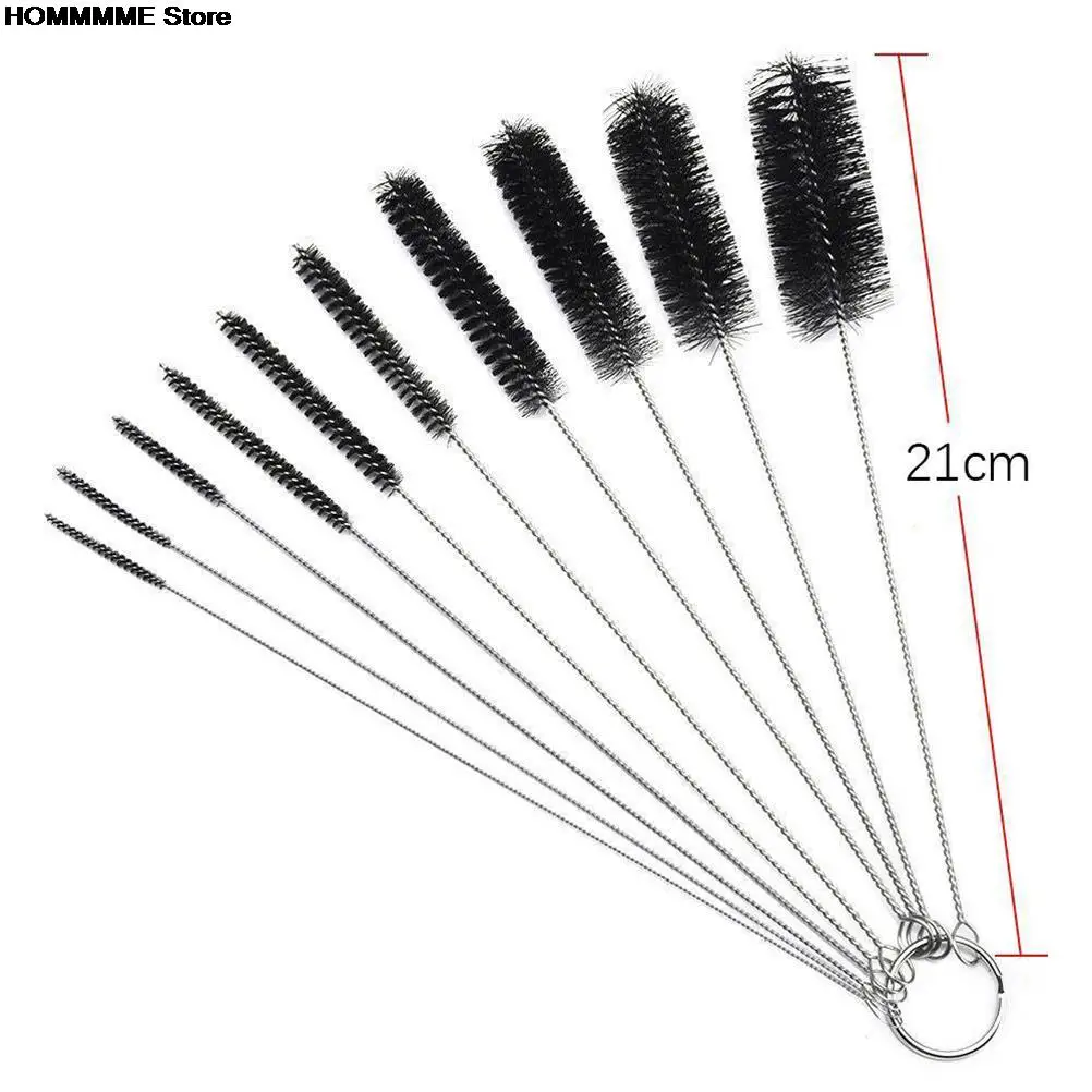 NEW 10Pcs/Set Metal Cleaning Brush For Weed Pipe Clean Glass Hookah Smoking Cachimba Pipas Fumar