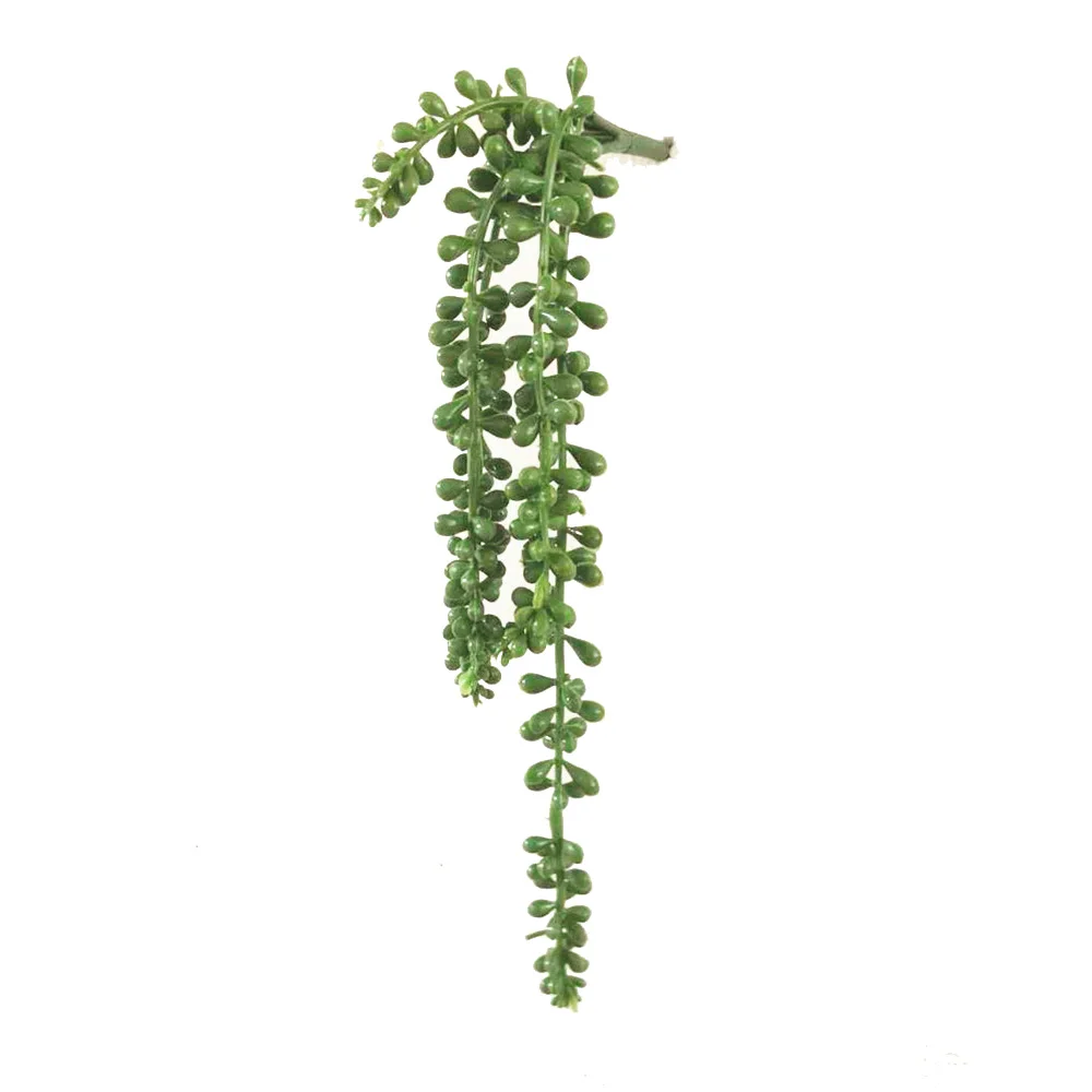 

Decor Artificial Vine Green Decoration Vivid Realistic Simulation Succulent Plant Simulated