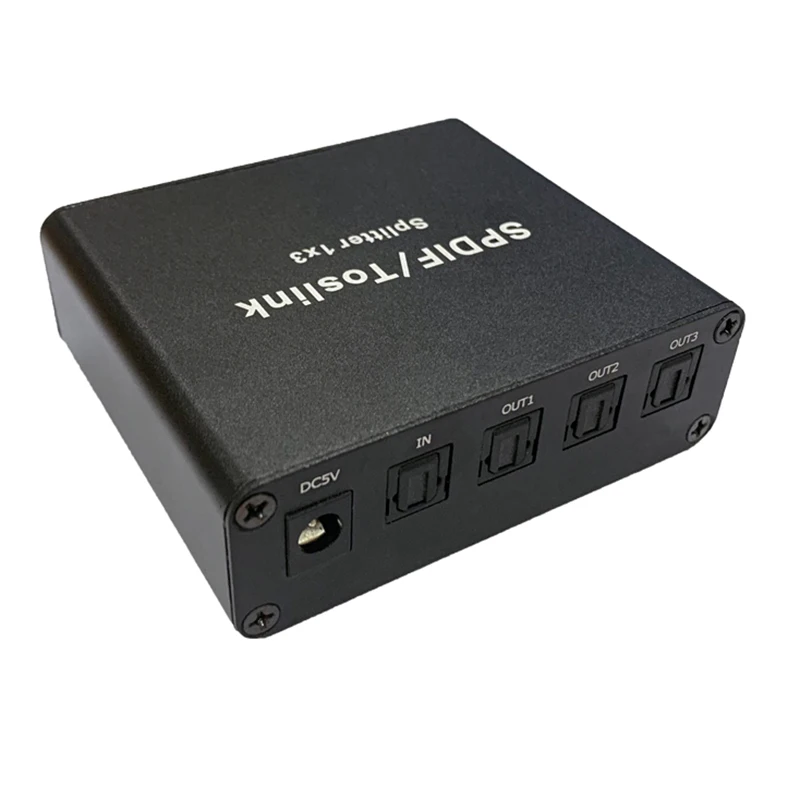 NK-Q5 SPDIF Toslink Цифровой оптический переключатель разветвитель удлинитель 1X3 адаптер