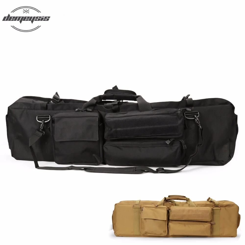 

High Quality 1000D Nylon Tactical Gun Bag Large Sports Outdoor Carrying Shoulder Gun Bag Hunting Shooting Bag for Rifle M249