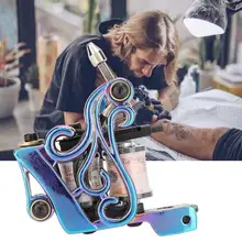 Тату-ручка NITRIP 1102101 Профессиональный лайнер для тату машины катушка машина сплав Перманентный макияж машина l